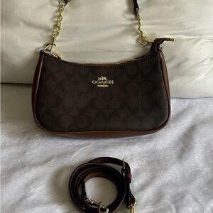 Coach Teri Brown Shoulder Bag